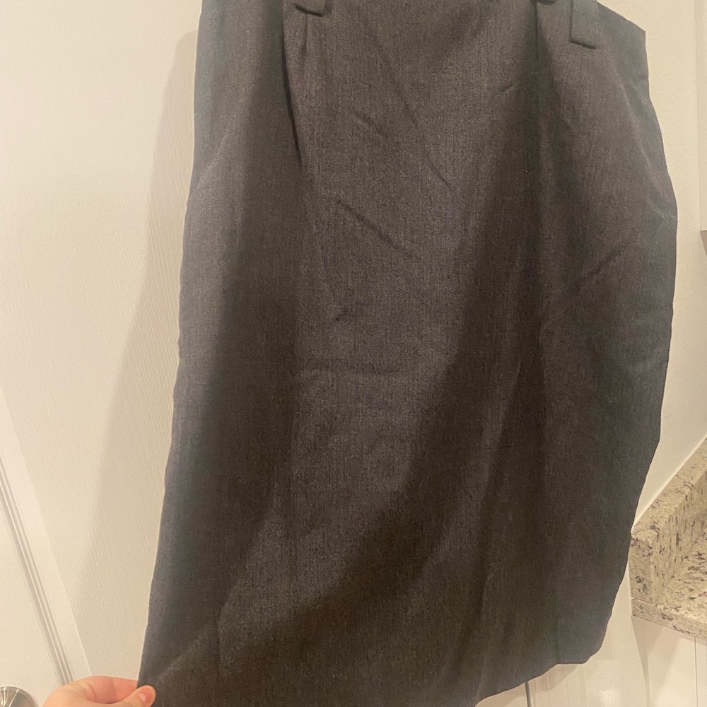 Only Dark Gray Pencil Skirt